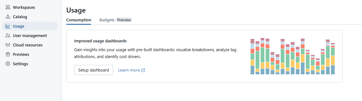 Set Up Cost and Usage Dashboard